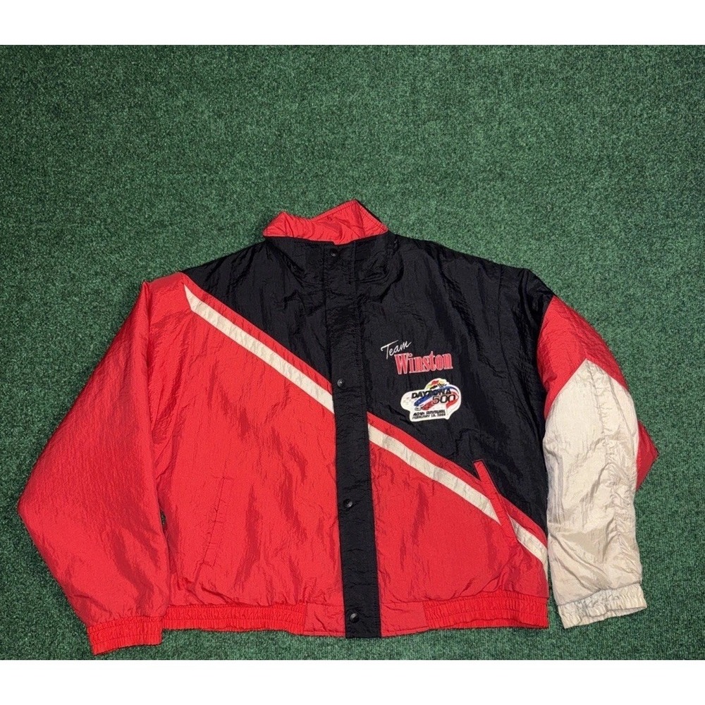 VTG 90's‎ Team Winston 40th Annual Daytona 500 Jacket Men's XL L11